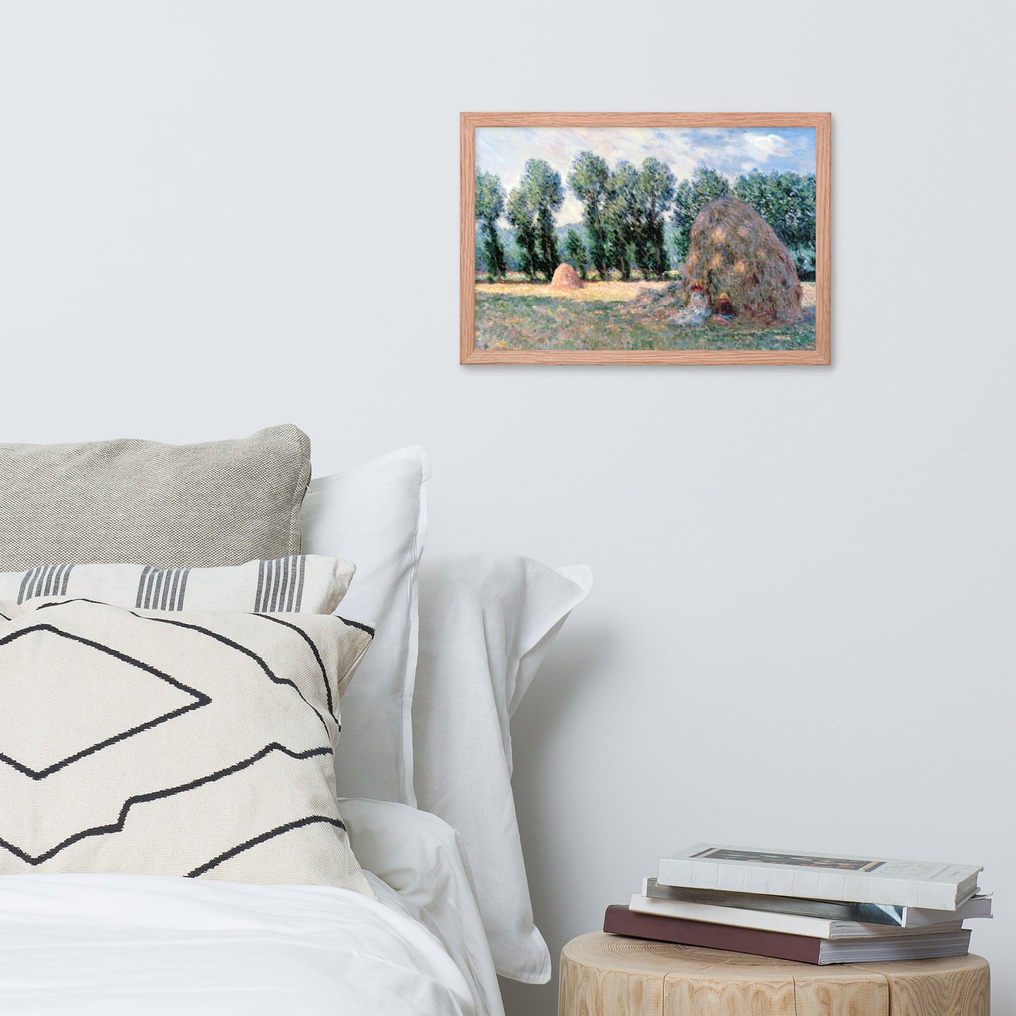 Haystacks by Claude Monet