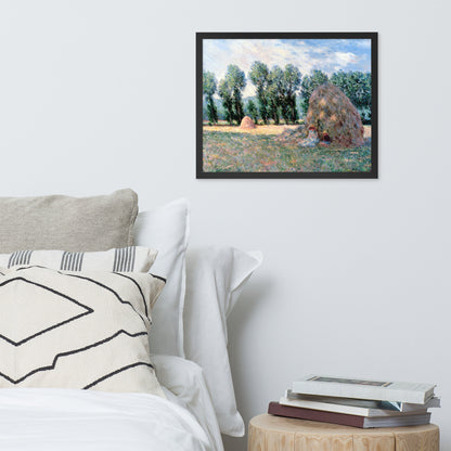 Haystacks by Claude Monet