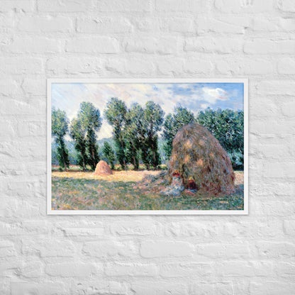Haystacks by Claude Monet