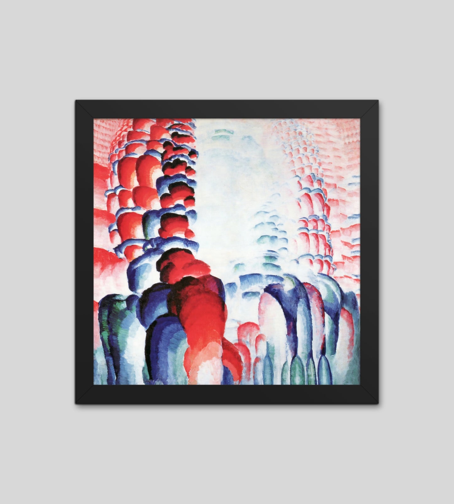 Hindu Motif, or Graduated Red by Frantisek Kupka