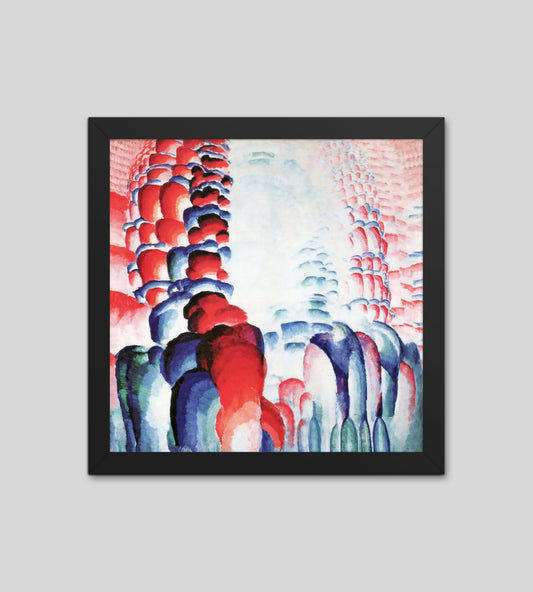 Hindu Motif, or Graduated Red by Frantisek Kupka