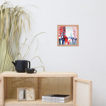 Hindu Motif, or Graduated Red by Frantisek Kupka