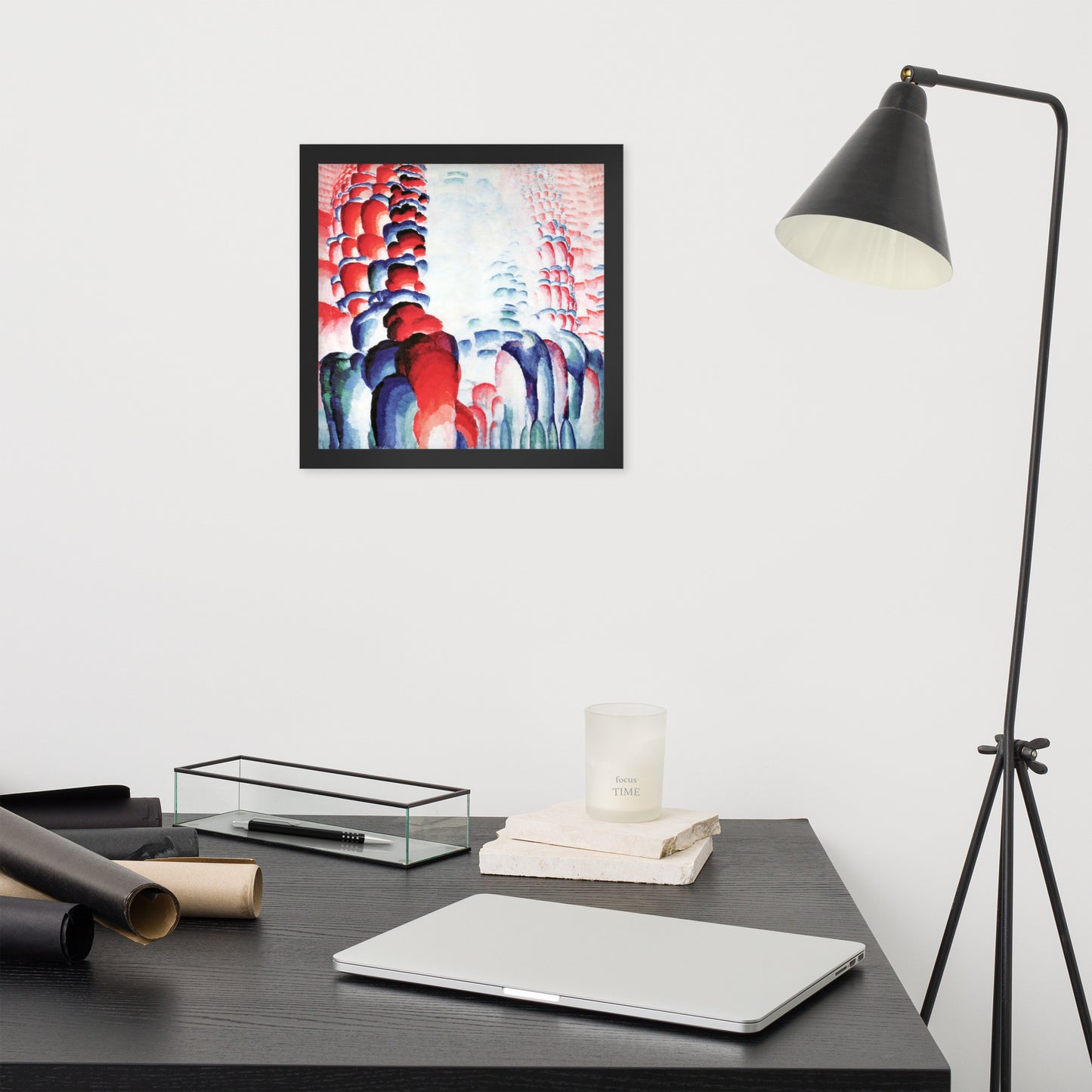 Hindu Motif, or Graduated Red by Frantisek Kupka