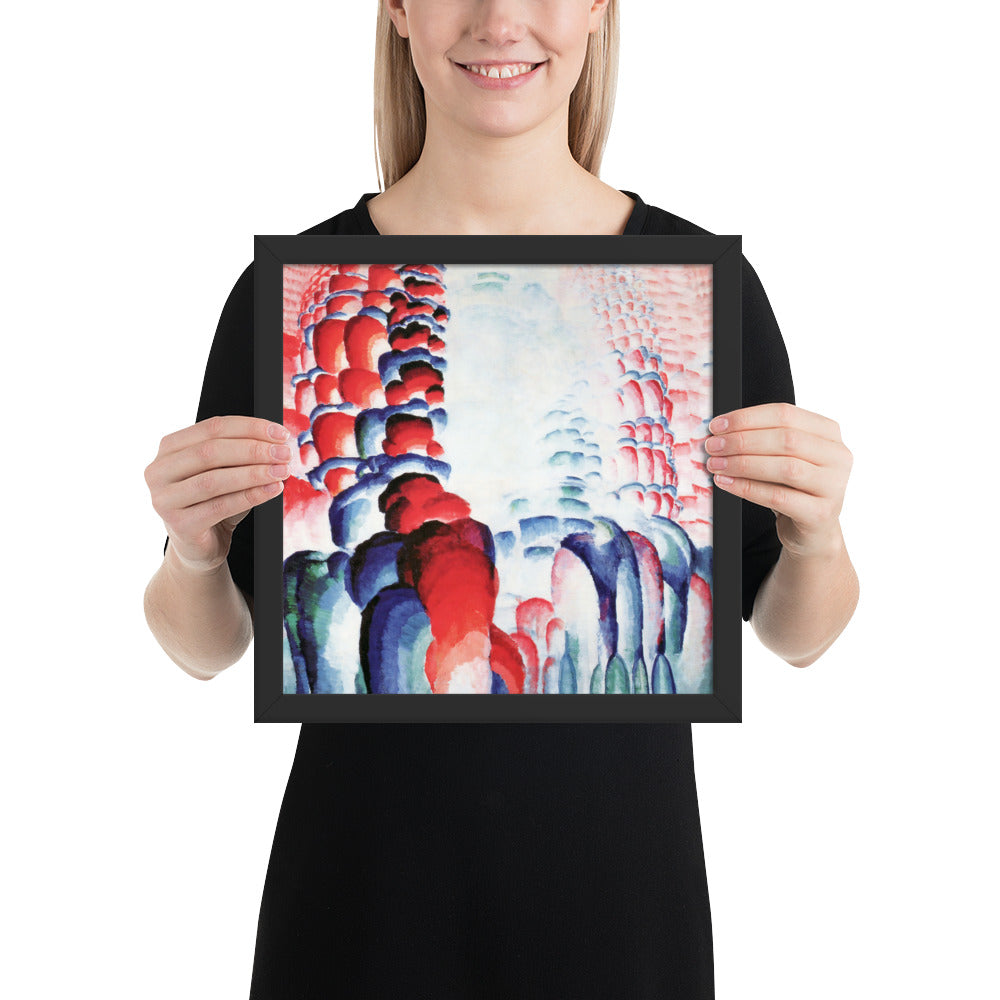 Hindu Motif, or Graduated Red by Frantisek Kupka