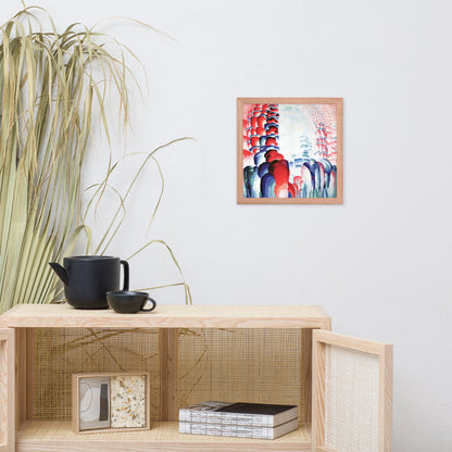 Hindu Motif, or Graduated Red by Frantisek Kupka