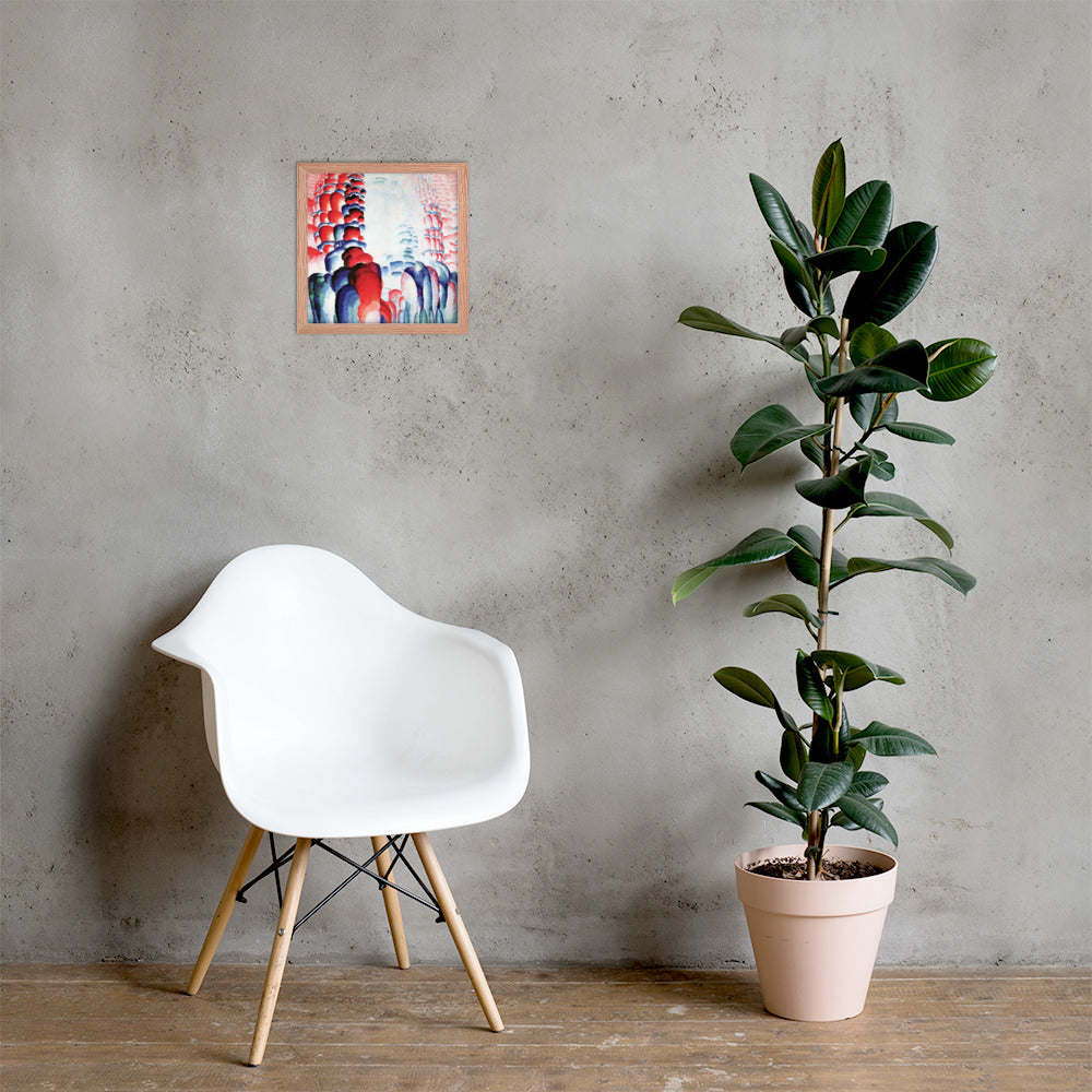 Hindu Motif, or Graduated Red by Frantisek Kupka