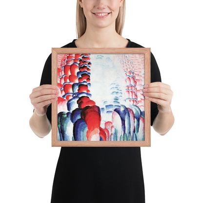 Hindu Motif, or Graduated Red by Frantisek Kupka