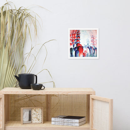 Hindu Motif, or Graduated Red by Frantisek Kupka