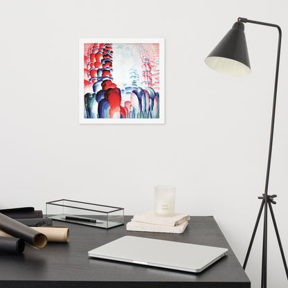 Hindu Motif, or Graduated Red by Frantisek Kupka