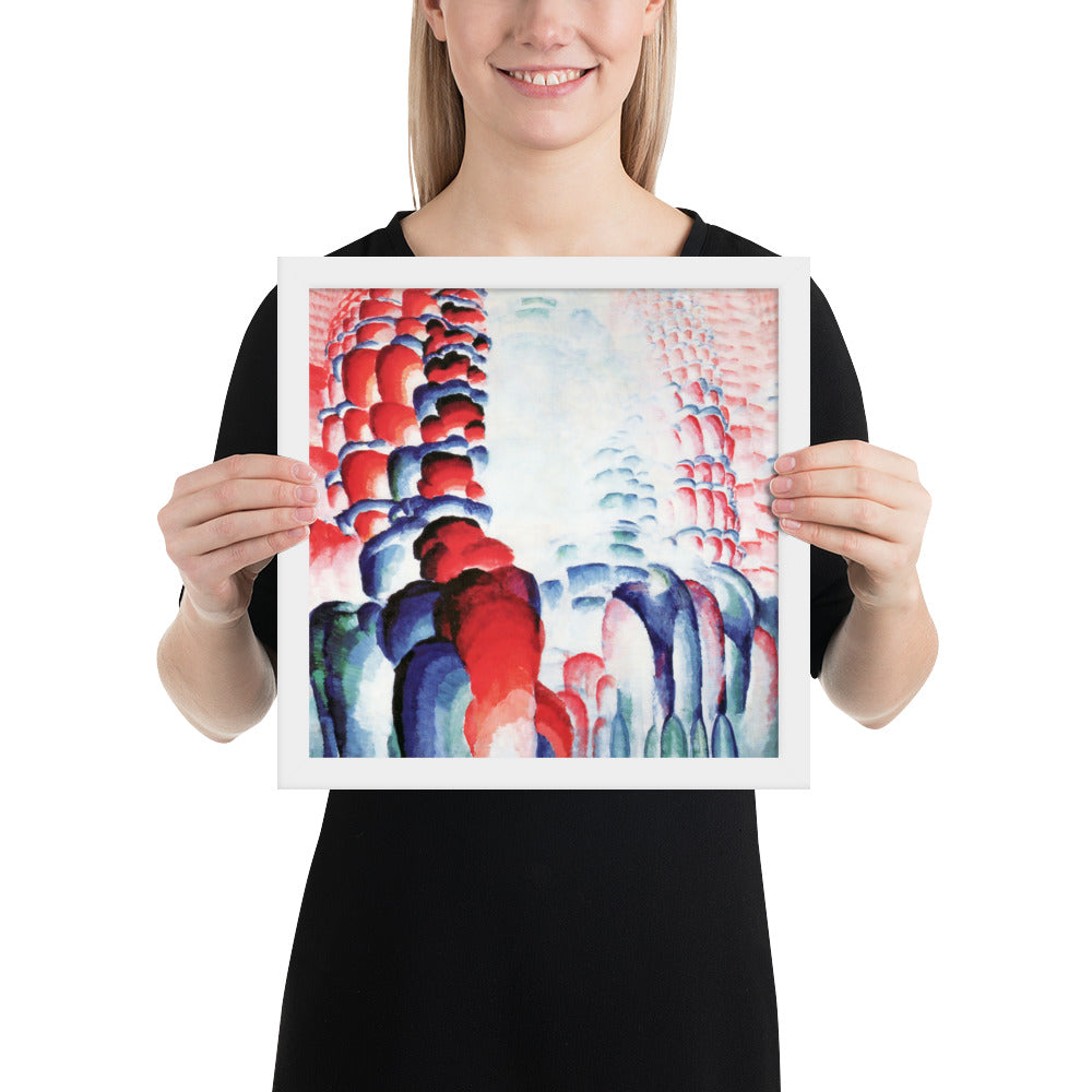 Hindu Motif, or Graduated Red by Frantisek Kupka