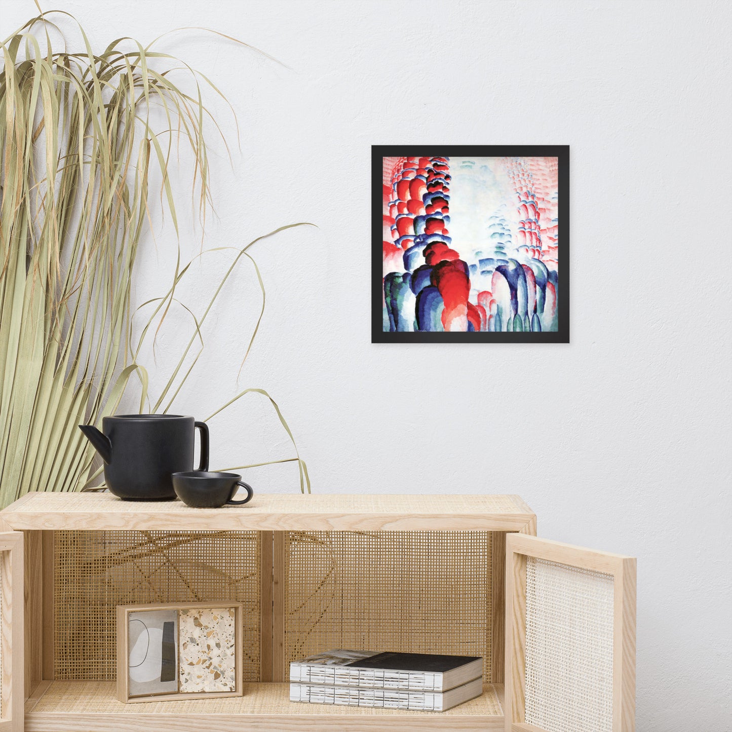 Hindu Motif, or Graduated Red by Frantisek Kupka