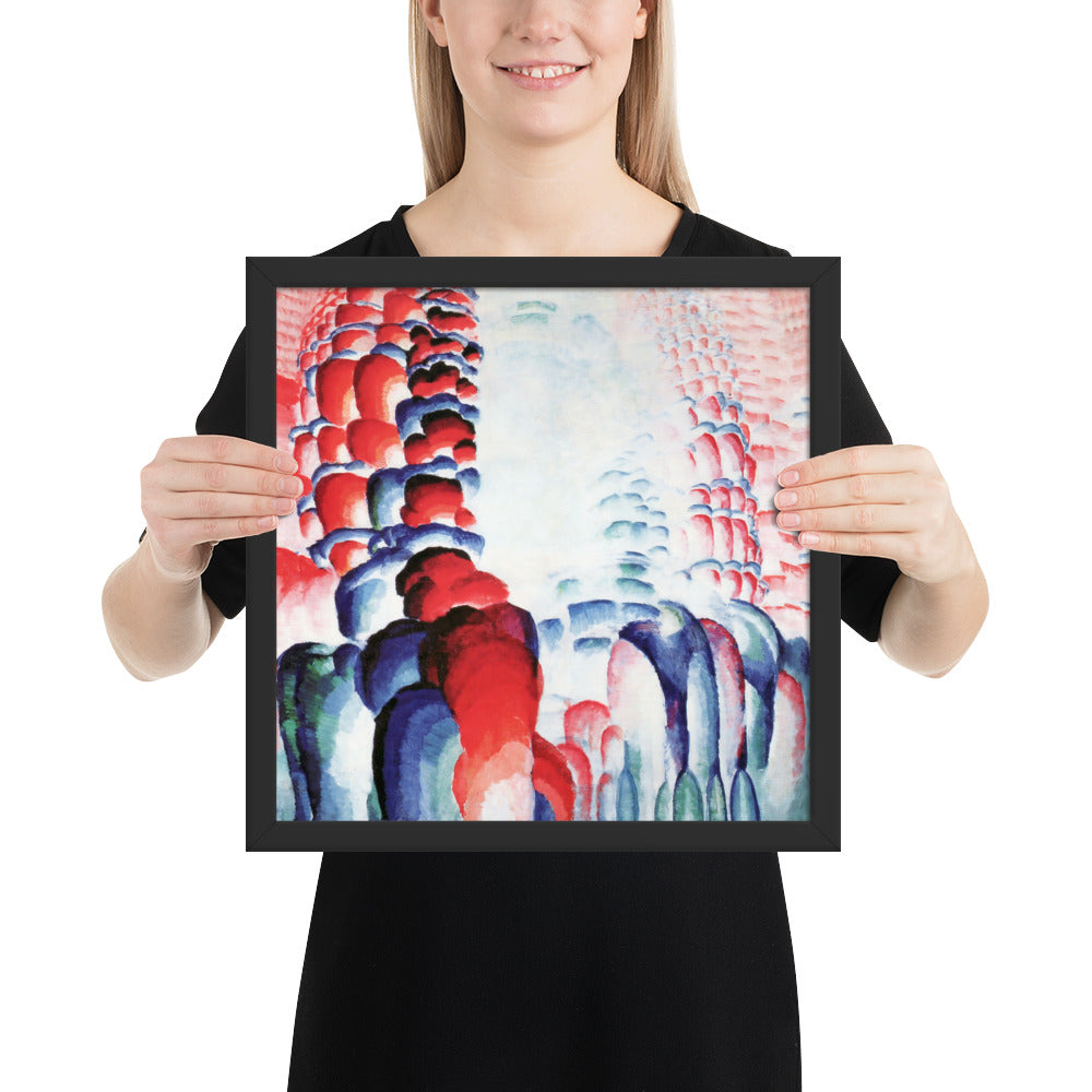 Hindu Motif, or Graduated Red by Frantisek Kupka