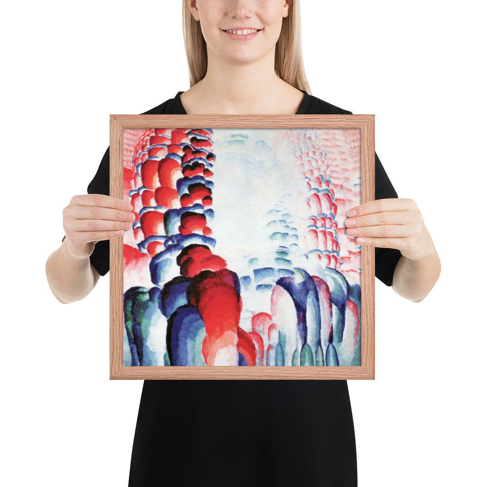 Hindu Motif, or Graduated Red by Frantisek Kupka