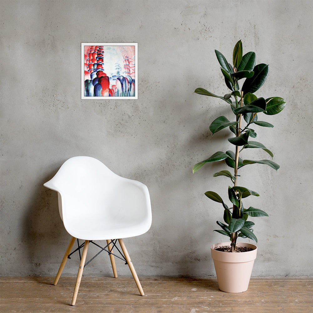 Hindu Motif, or Graduated Red by Frantisek Kupka