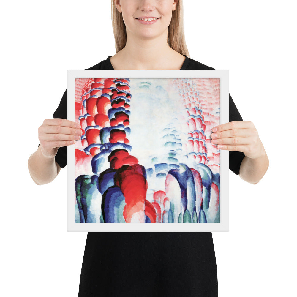 Hindu Motif, or Graduated Red by Frantisek Kupka