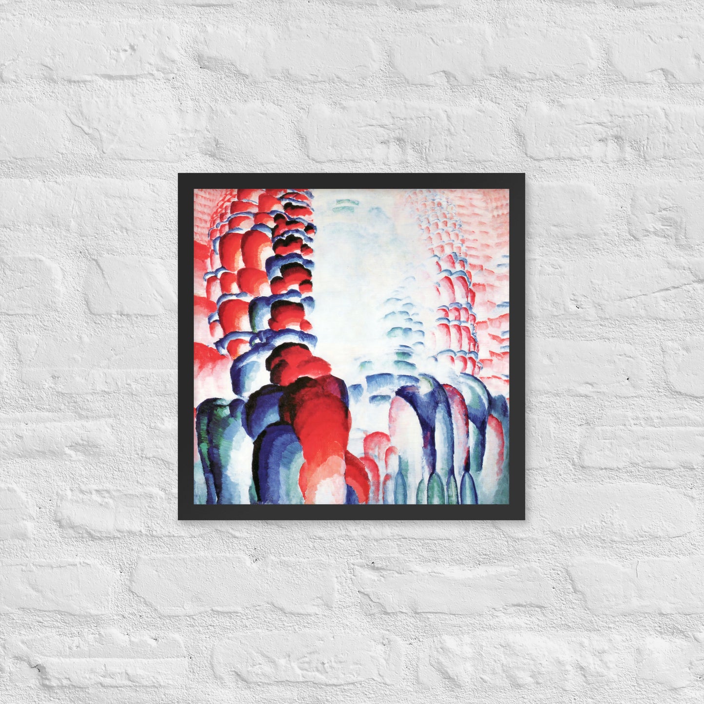 Hindu Motif, or Graduated Red by Frantisek Kupka