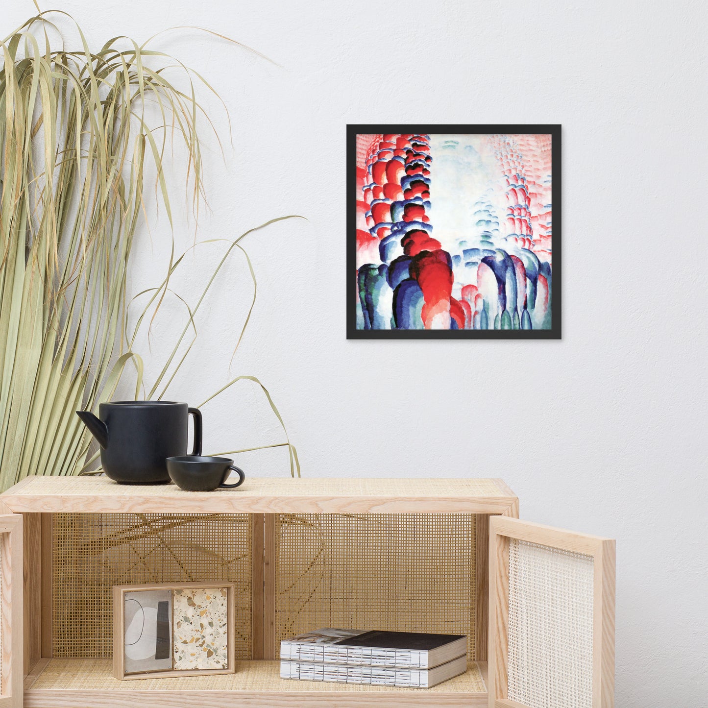 Hindu Motif, or Graduated Red by Frantisek Kupka