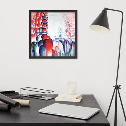 Hindu Motif, or Graduated Red by Frantisek Kupka