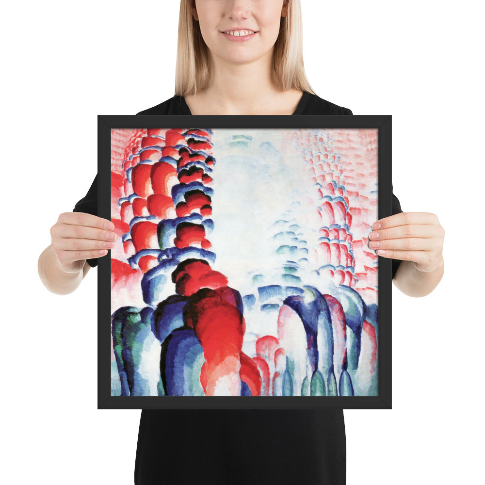 Hindu Motif, or Graduated Red by Frantisek Kupka