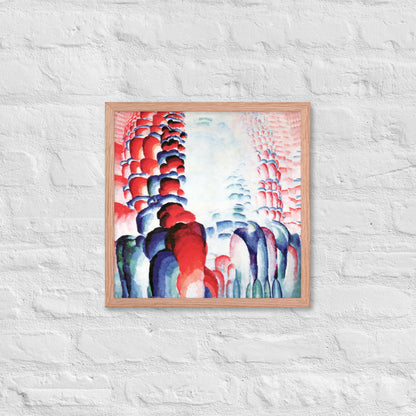 Hindu Motif, or Graduated Red by Frantisek Kupka