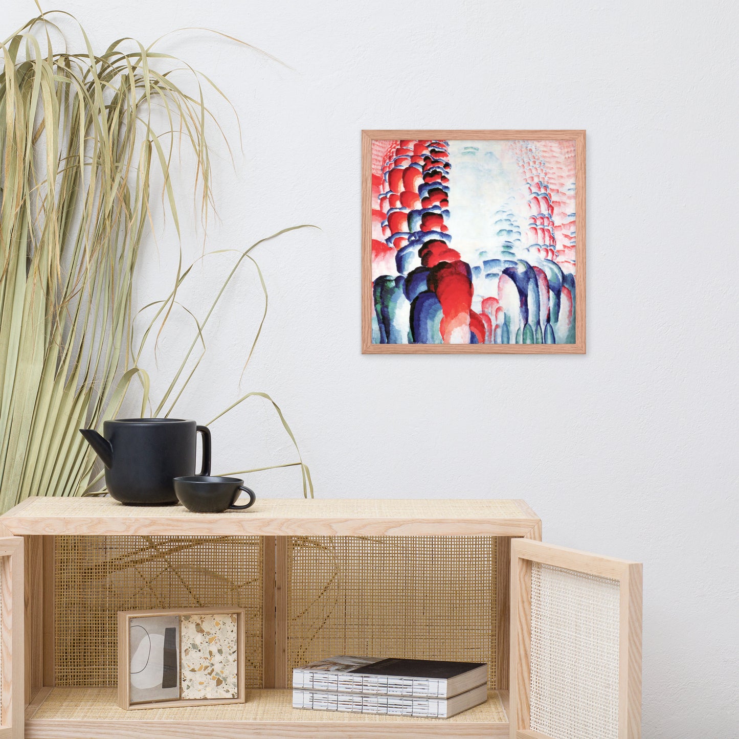 Hindu Motif, or Graduated Red by Frantisek Kupka