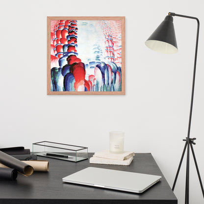 Hindu Motif, or Graduated Red by Frantisek Kupka