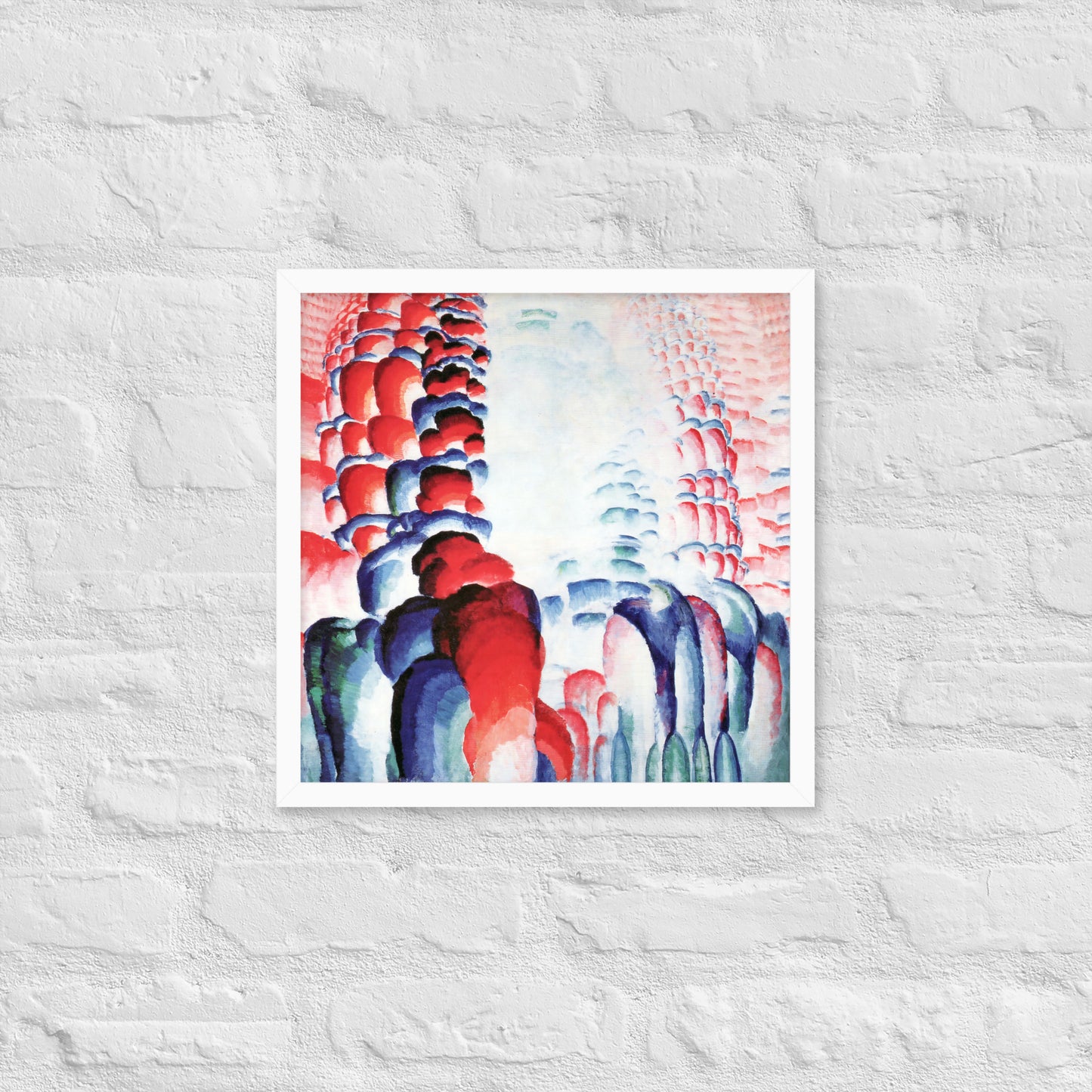 Hindu Motif, or Graduated Red by Frantisek Kupka