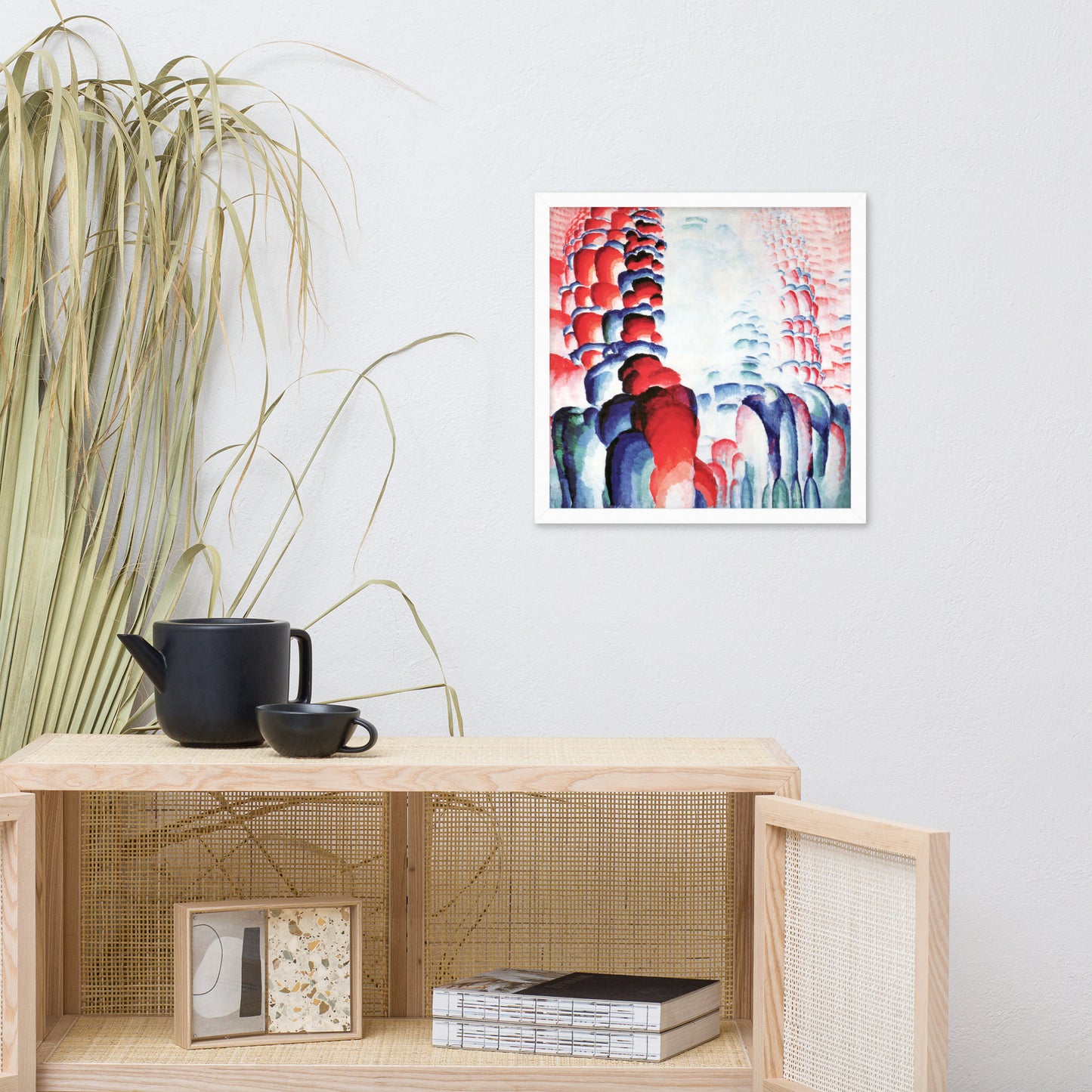 Hindu Motif, or Graduated Red by Frantisek Kupka