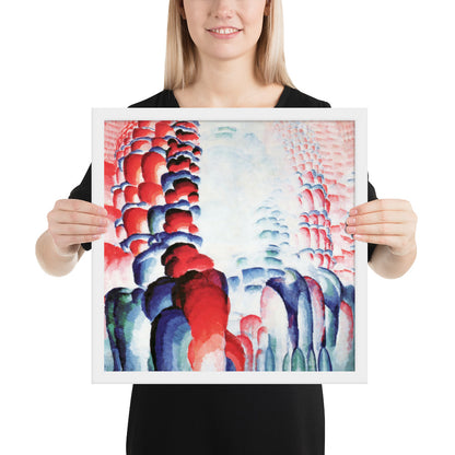 Hindu Motif, or Graduated Red by Frantisek Kupka