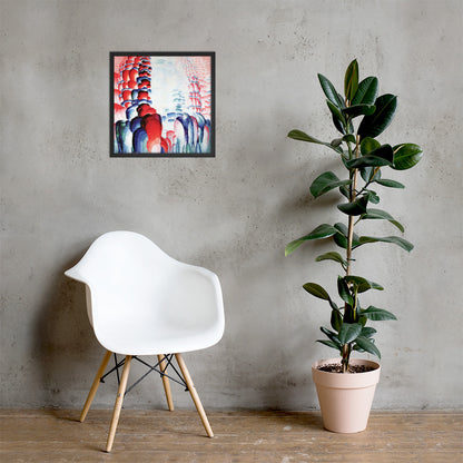 Hindu Motif, or Graduated Red by Frantisek Kupka