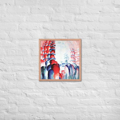 Hindu Motif, or Graduated Red by Frantisek Kupka