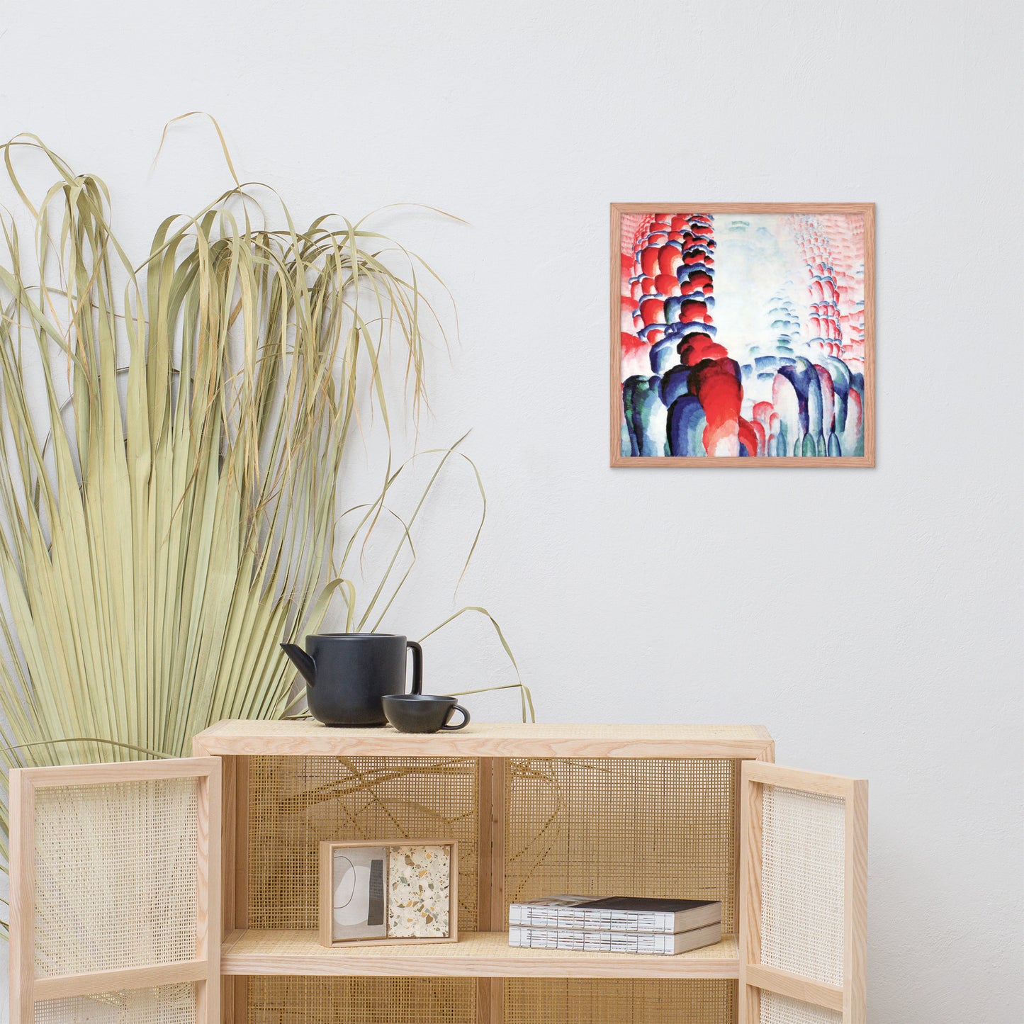 Hindu Motif, or Graduated Red by Frantisek Kupka