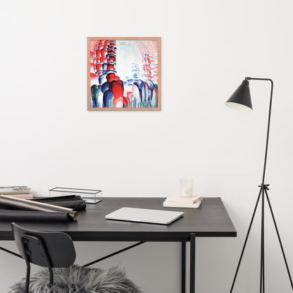 Hindu Motif, or Graduated Red by Frantisek Kupka