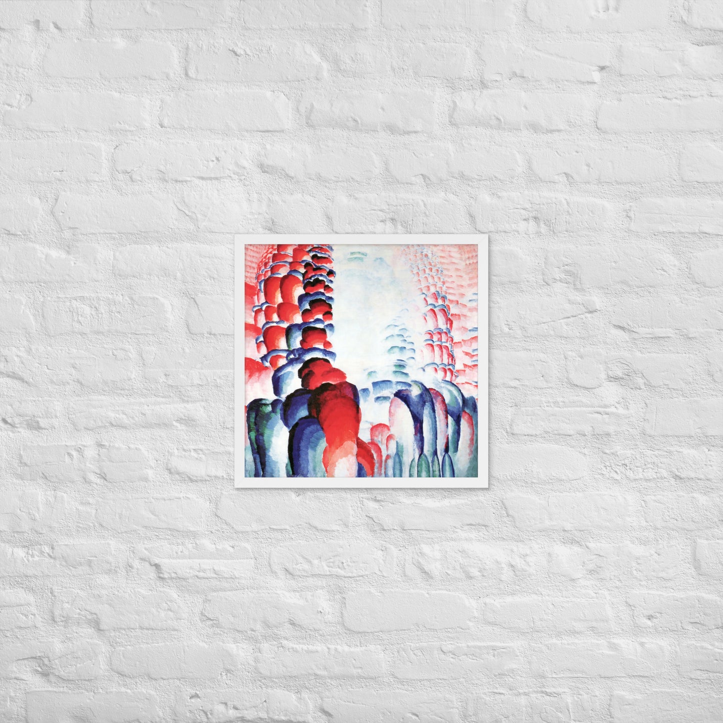 Hindu Motif, or Graduated Red by Frantisek Kupka