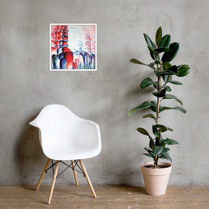 Hindu Motif, or Graduated Red by Frantisek Kupka