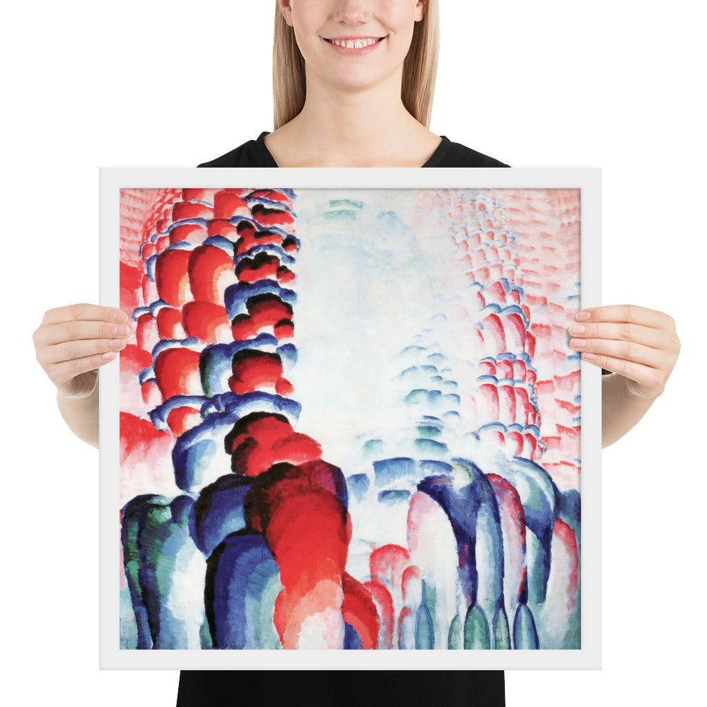 Hindu Motif, or Graduated Red by Frantisek Kupka