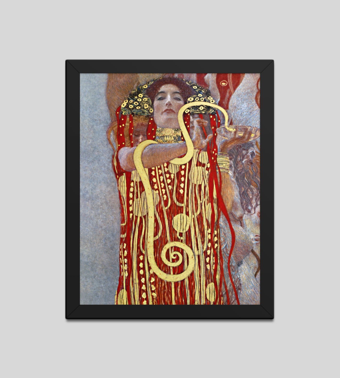 Hygieia by Gustav Klimt