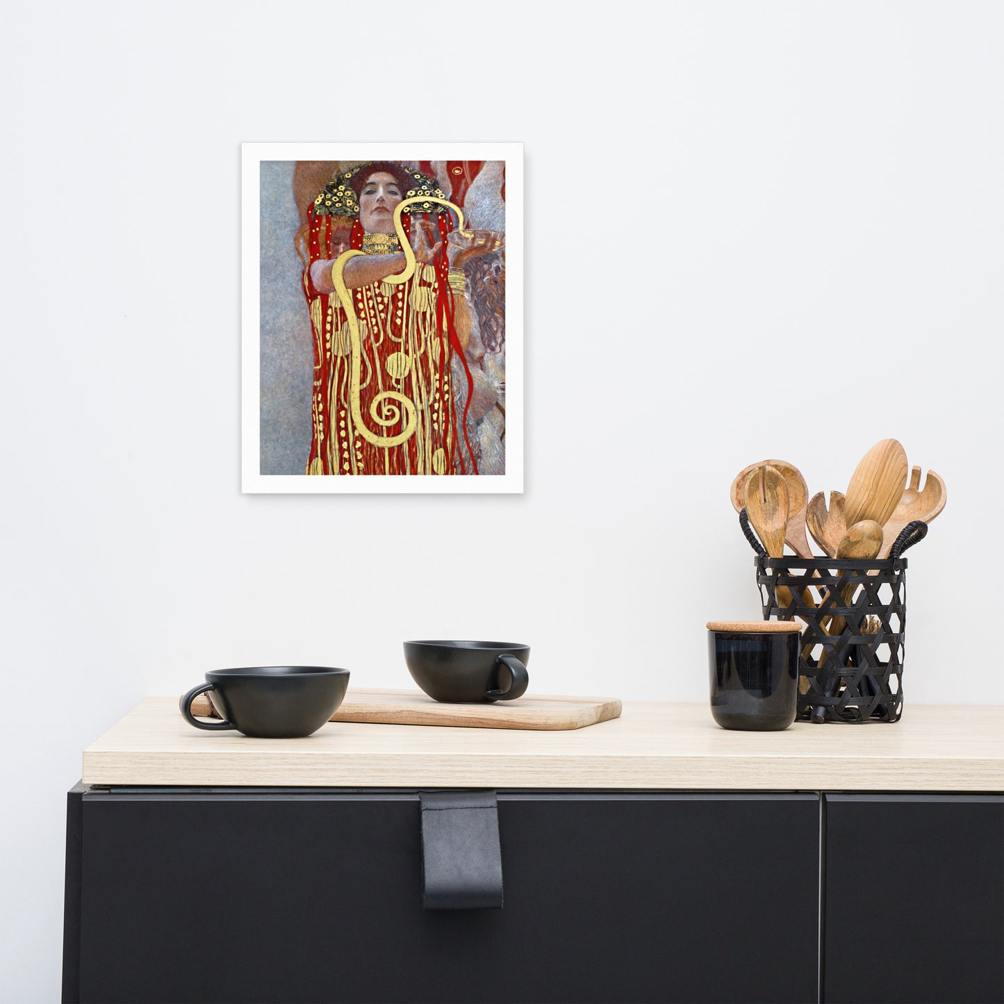 Hygieia by Gustav Klimt