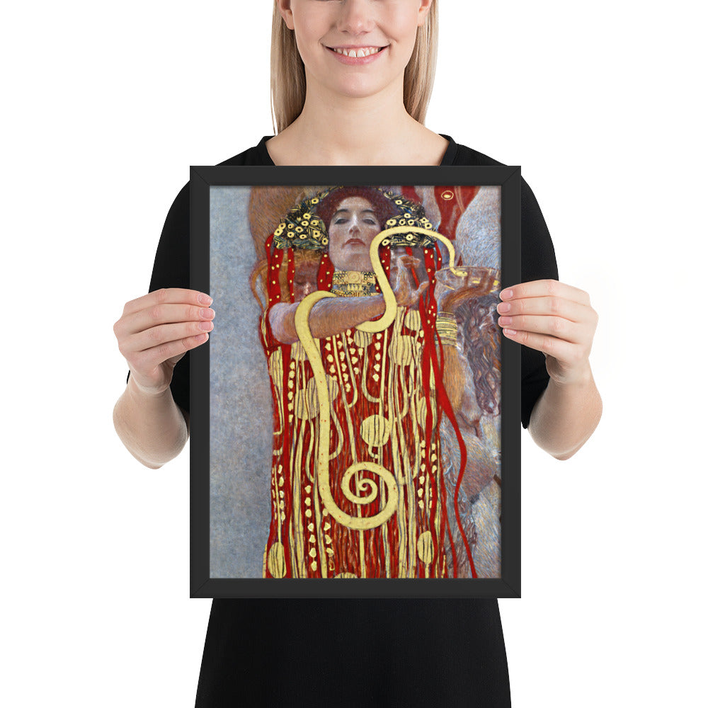 Hygieia by Gustav Klimt