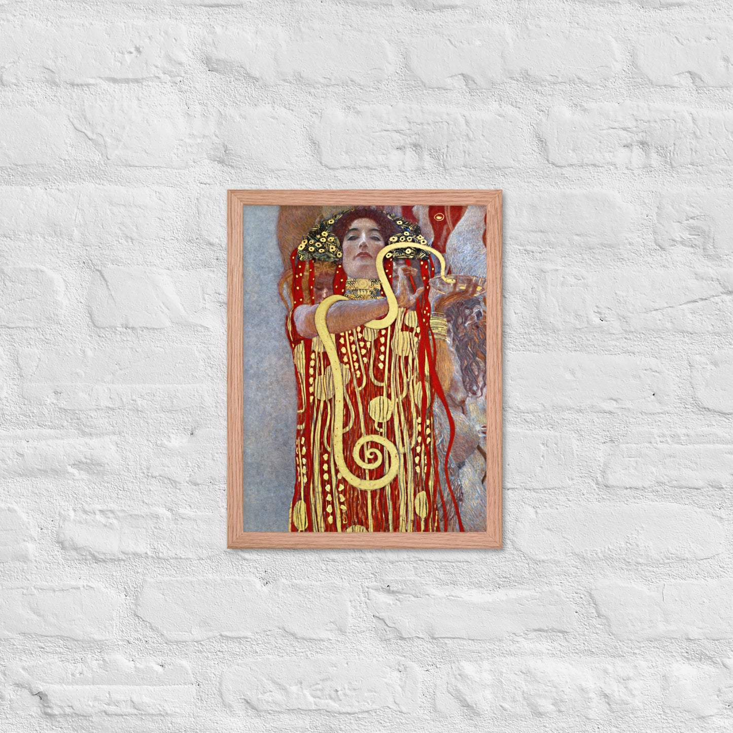 Hygieia by Gustav Klimt