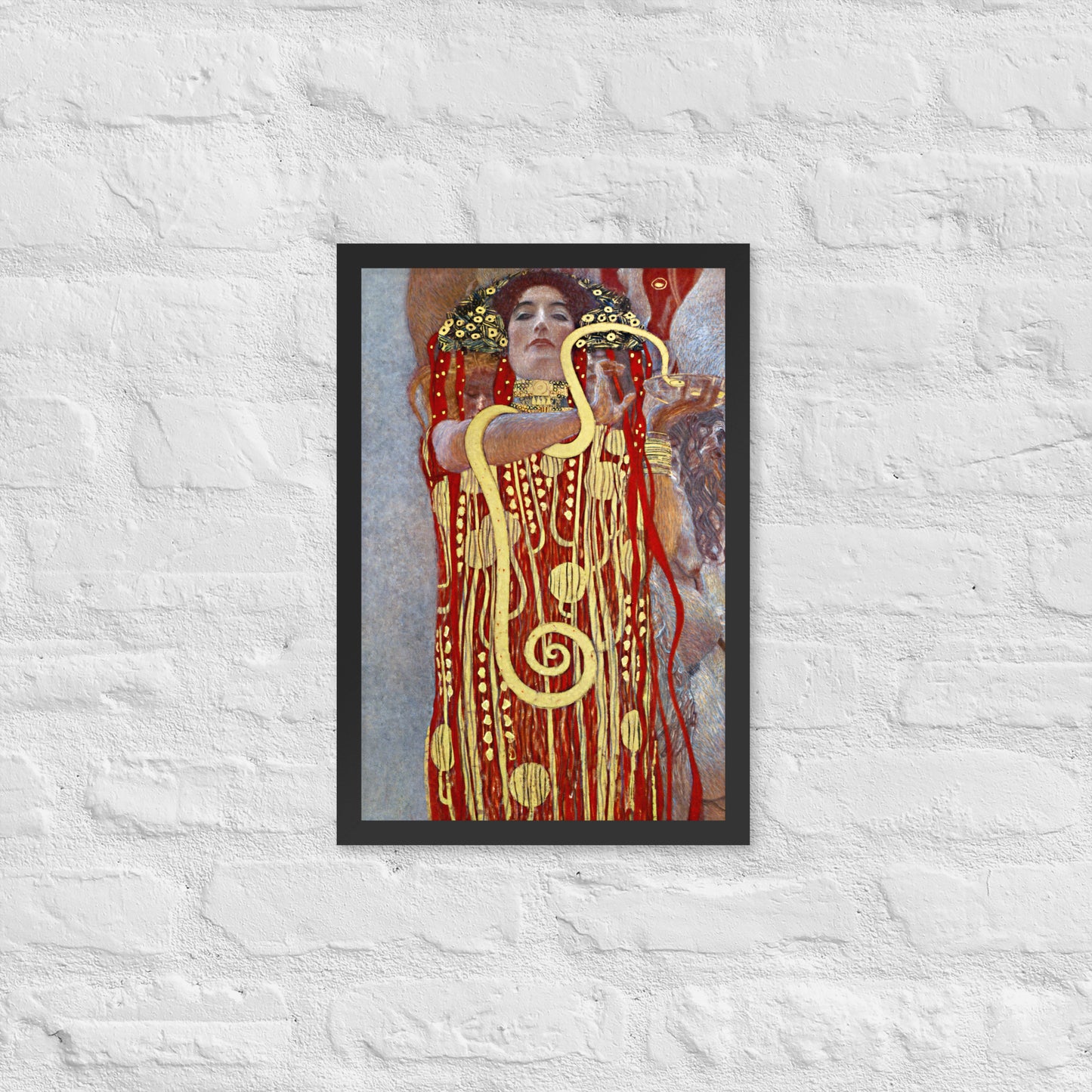 Hygieia by Gustav Klimt