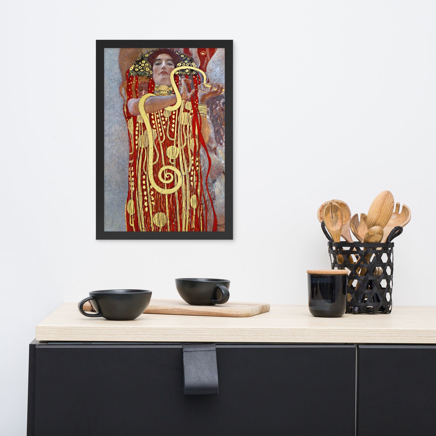 Hygieia by Gustav Klimt