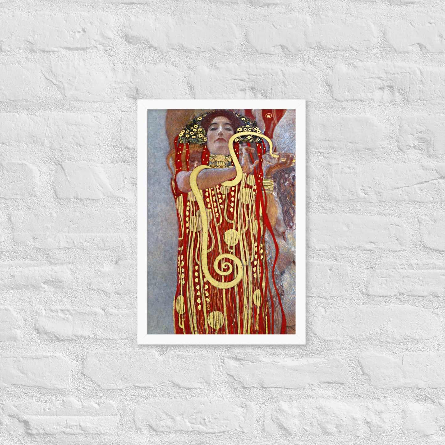 Hygieia by Gustav Klimt