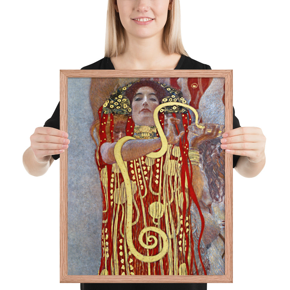 Hygieia by Gustav Klimt