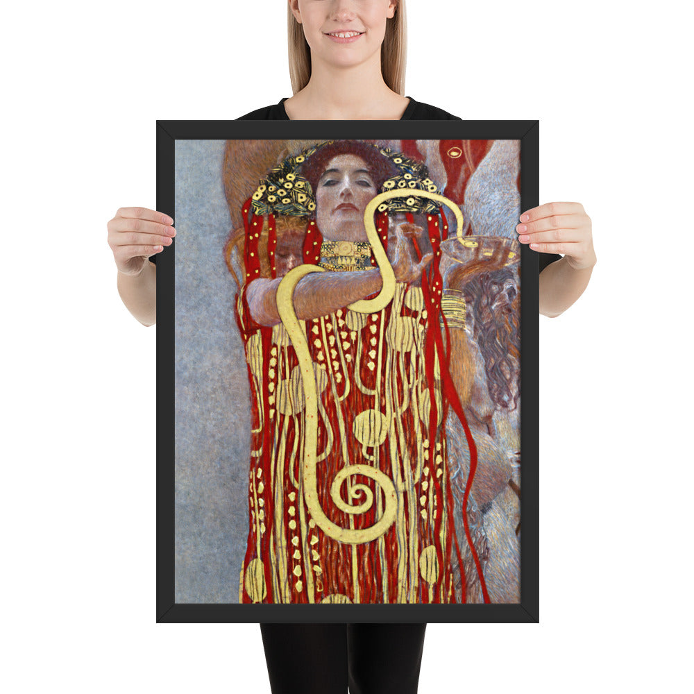 Hygieia by Gustav Klimt