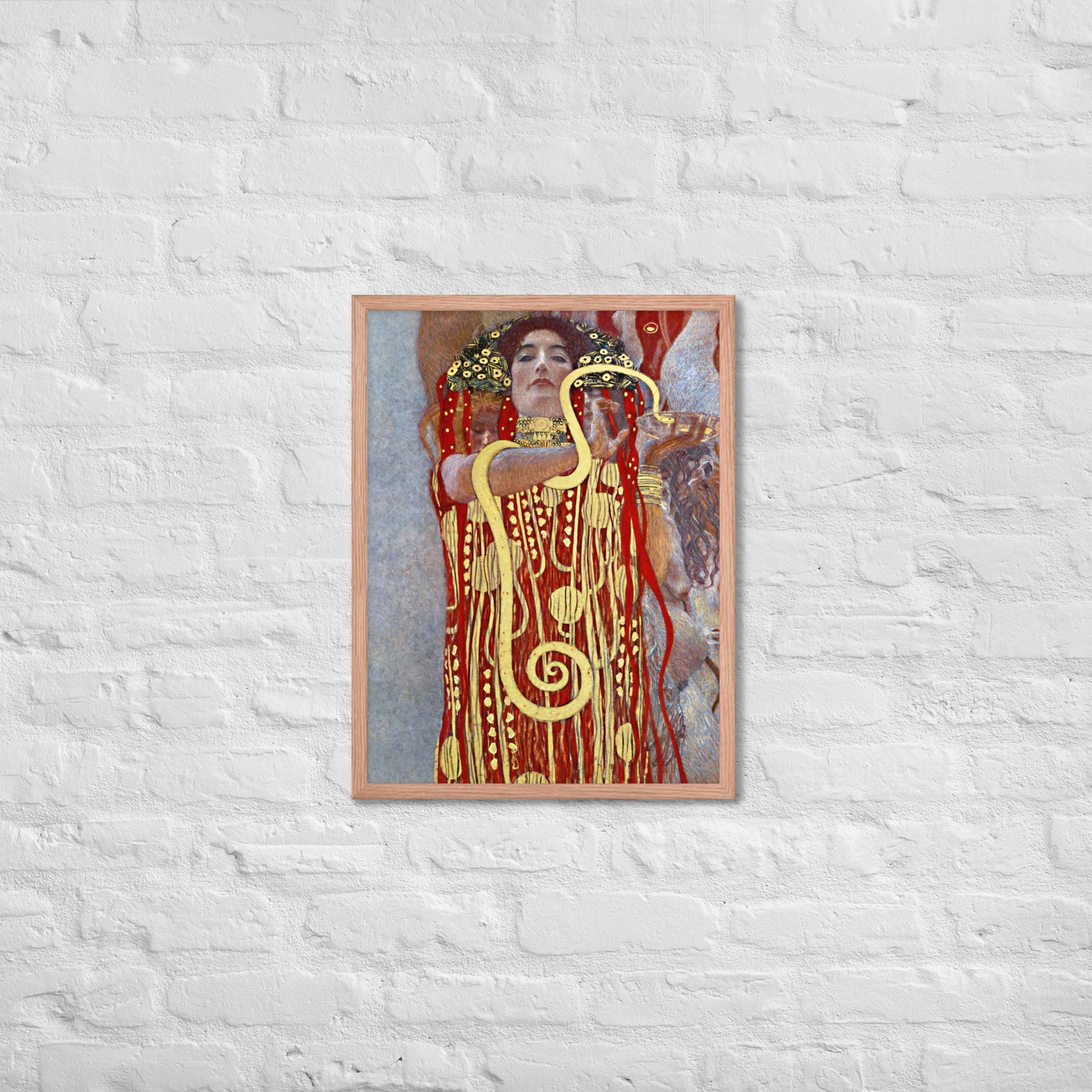 Hygieia by Gustav Klimt