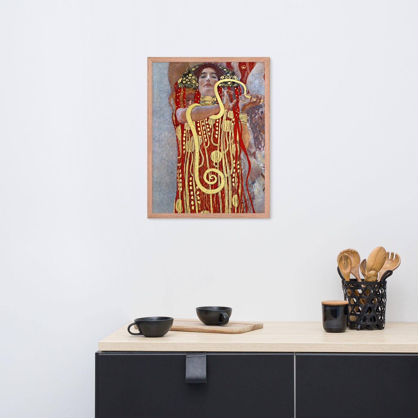 Hygieia by Gustav Klimt