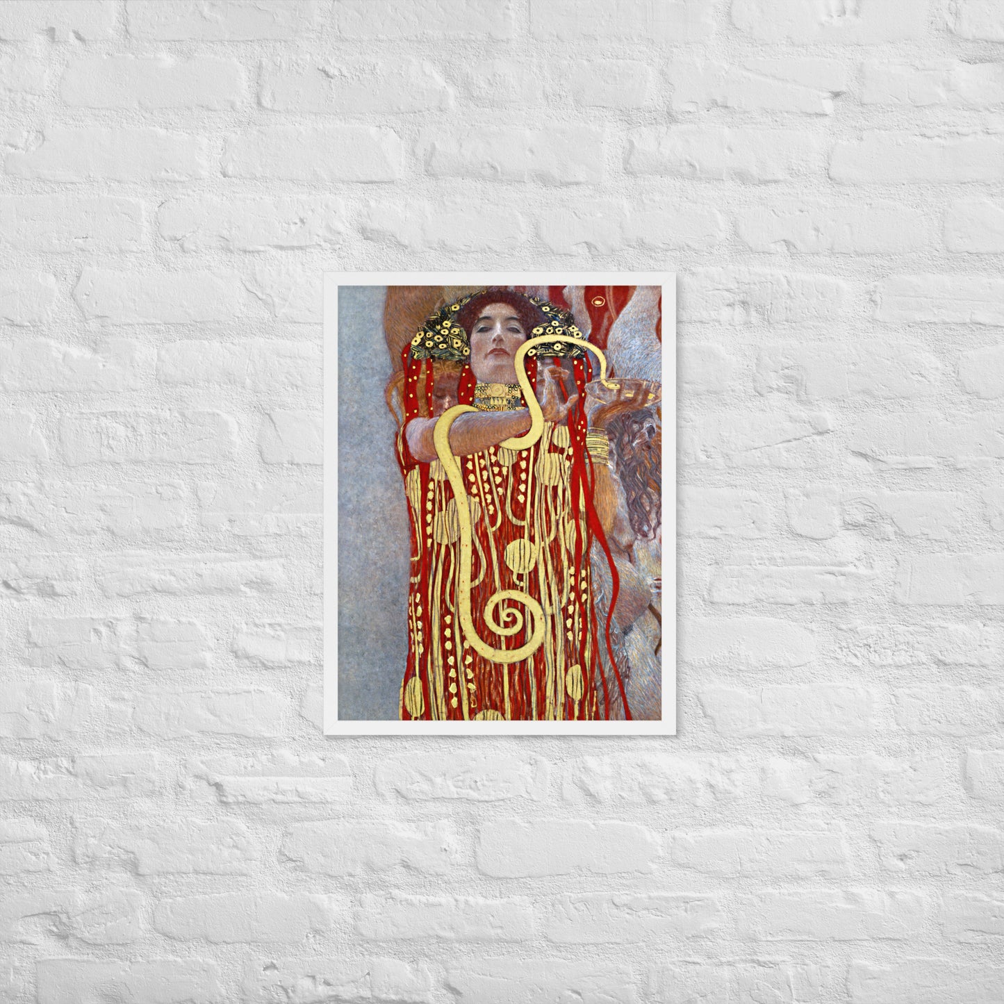 Hygieia by Gustav Klimt
