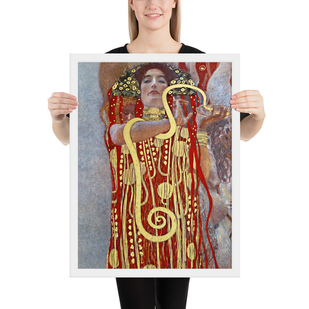 Hygieia by Gustav Klimt