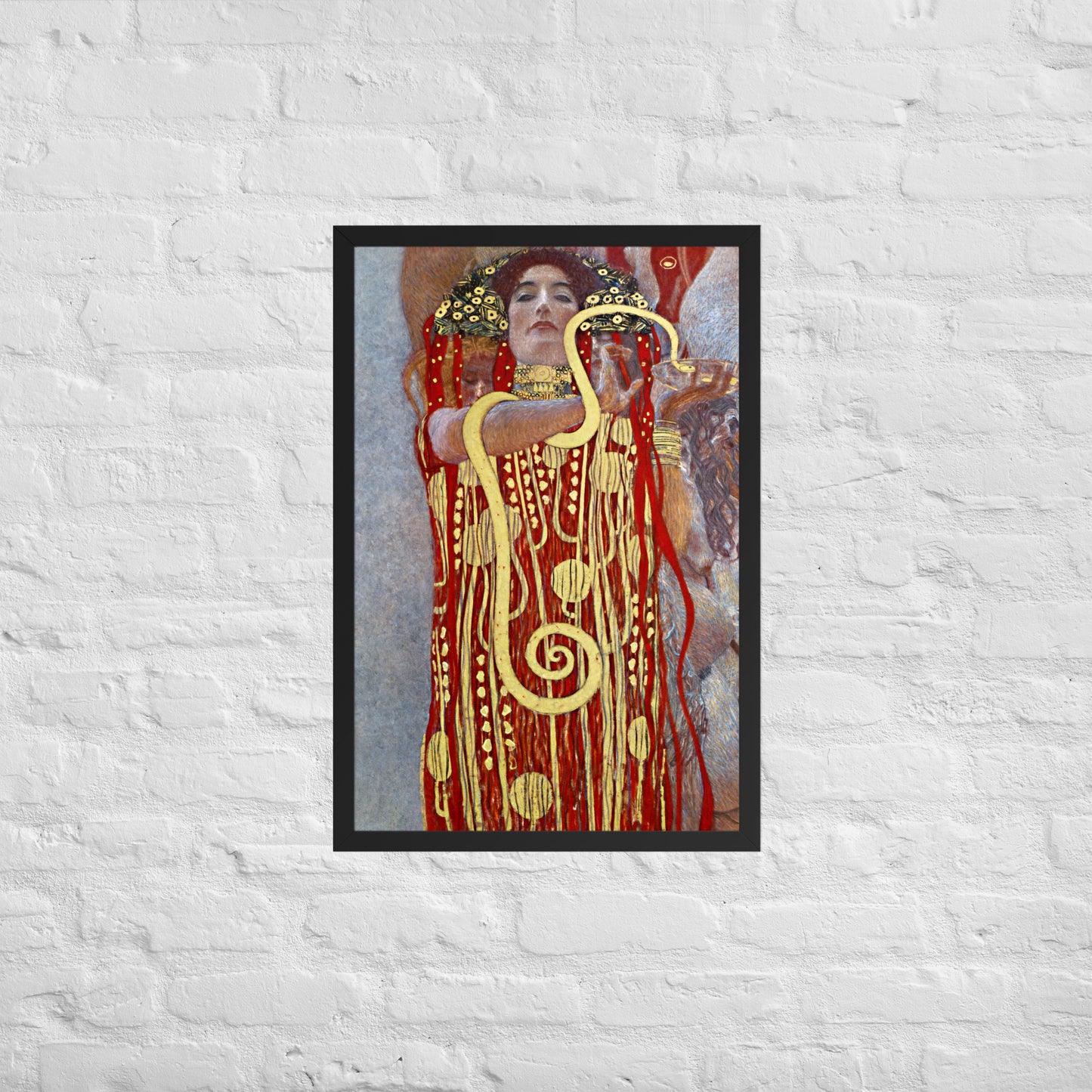 Hygieia by Gustav Klimt